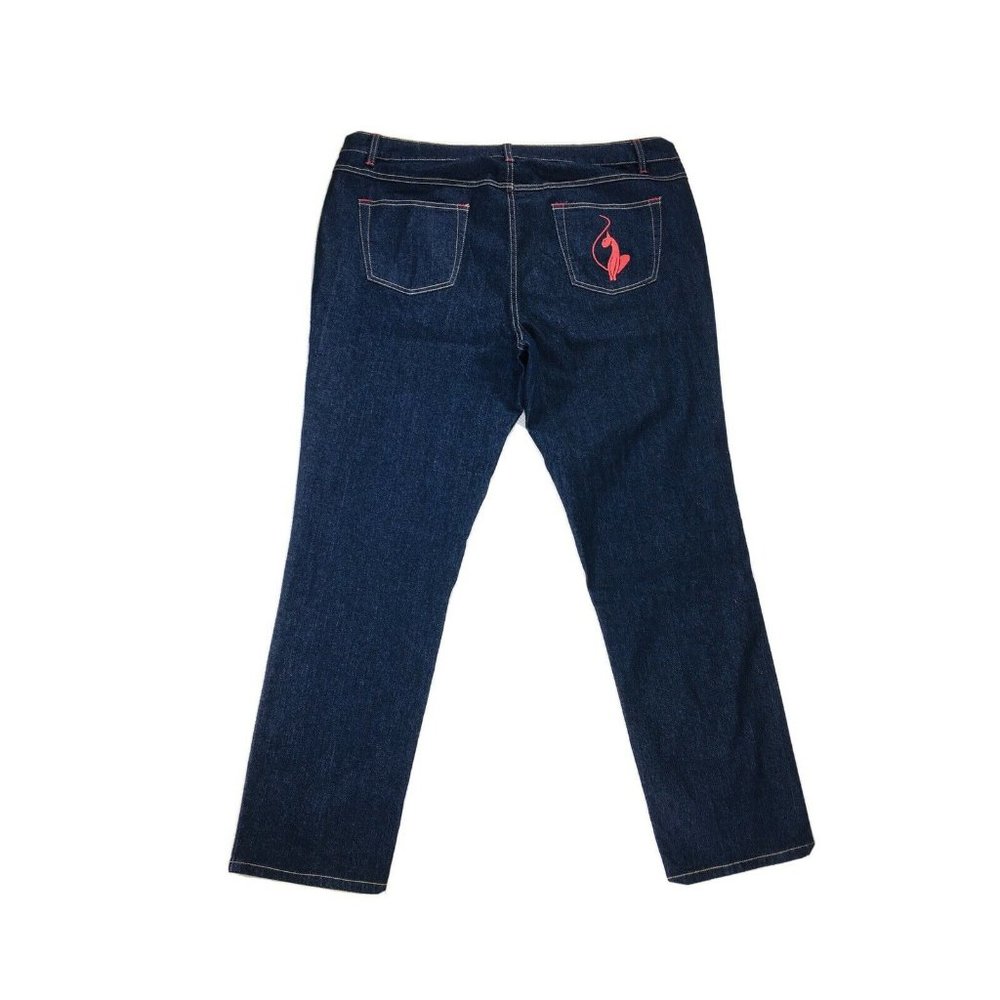Y2K VINTAGE BABY PHAT DENIM Straight JEANS SIZE 20